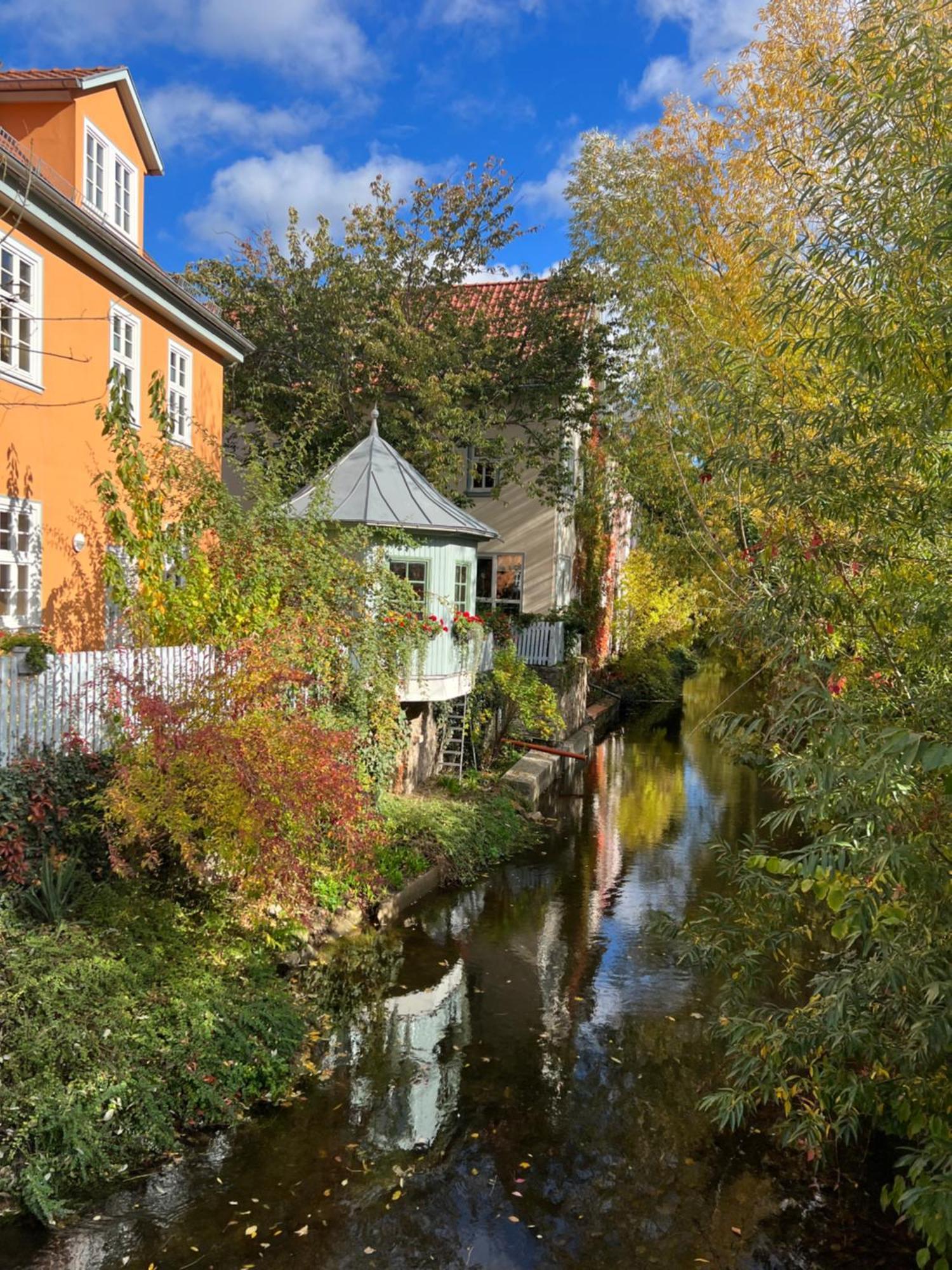 Ferienwohnung Schildblick Modernes Apartment Direkt In Der Altstadt Von Erfurt Nahe Der Kraemerbruecke - Beste Innenstadtlage Luaran gambar